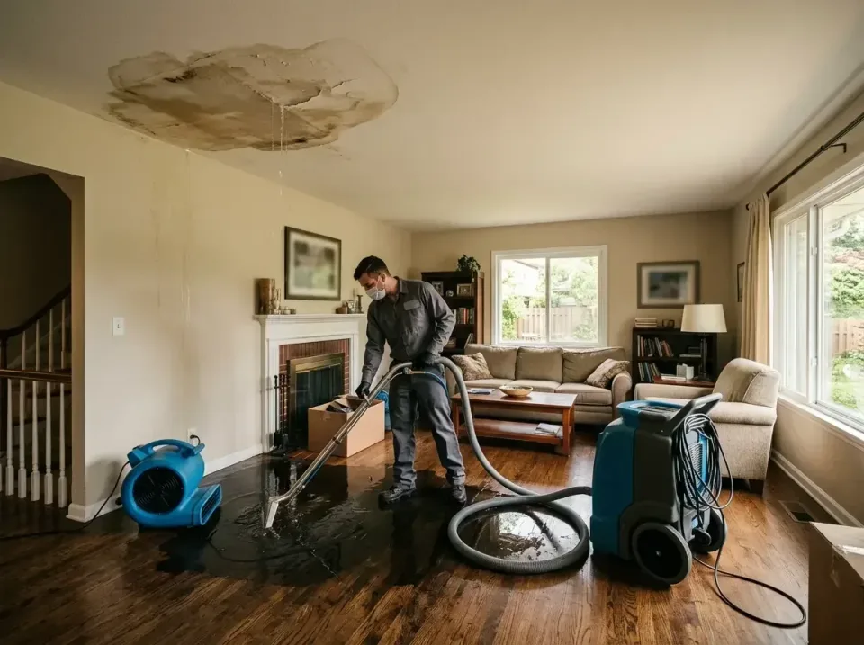 attic-pipe-burst-ceiling-drip-008 — frequently asked questions, Water Damage Restoration & Carpet Care in Linden, AZ